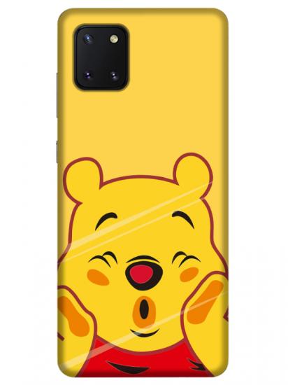 Samsung Note 10 Lite Winnie The Pooh Sarı Telefon Kılıfı