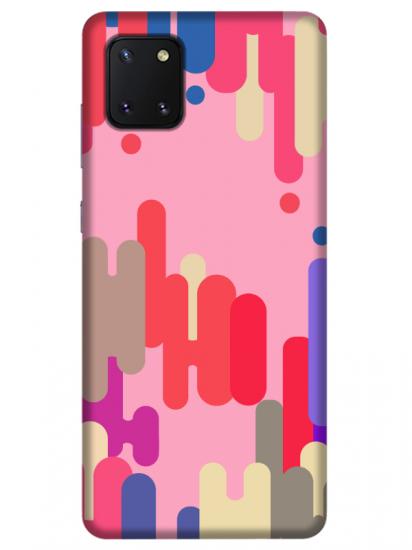 Samsung Note 10 Lite Pop Art Pembe Telefon Kılıfı