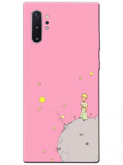 Samsung Note 10 Plus Küçük Prens Pembe Telefon Kılıfı