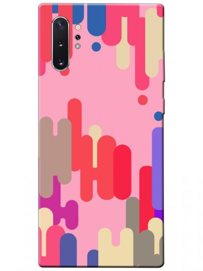 Samsung Note 10 Plus Pop Art Pembe Telefon Kılıfı