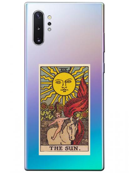 Samsung Note 10 Plus The Sun Şeffaf Telefon Kılıfı