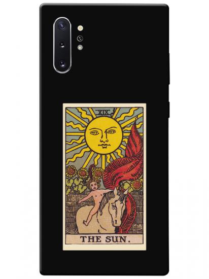 Samsung Note 10 Plus The Sun Siyah Telefon Kılıfı