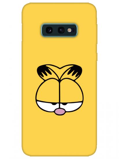 Samsung S10e Garfield Sarı Telefon Kılıfı