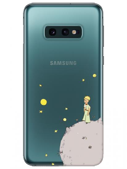 Samsung S10e Küçük Prens Şeffaf Telefon Kılıfı