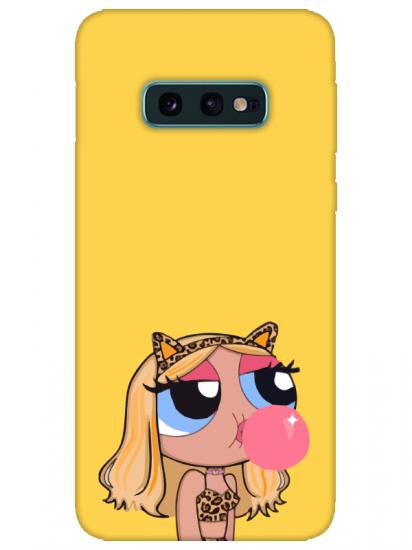 Samsung S10e Powerpuff Girls Sarı Telefon Kılıfı