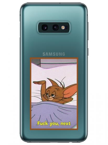 Samsung S10e Jerry Şeffaf Telefon Kılıfı