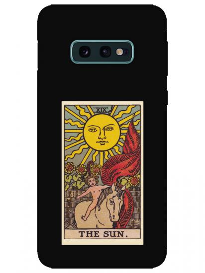 Samsung S10e The Sun Siyah Telefon Kılıfı