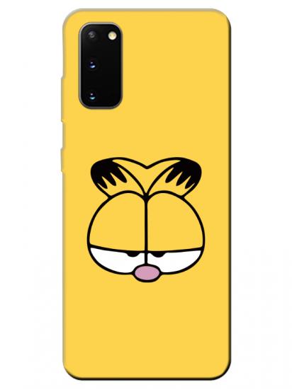 Samsung S20 Garfield Sarı Telefon Kılıfı