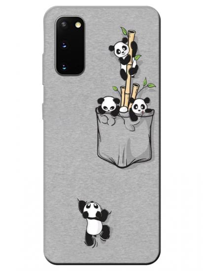 Samsung S20 Panda Telefon Kılıfı