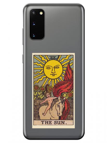 Samsung S20 The Sun Şeffaf Telefon Kılıfı