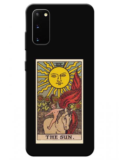 Samsung S20 The Sun Siyah Telefon Kılıfı