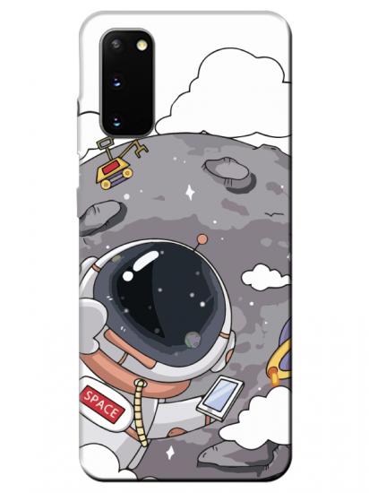 Samsung S20 Astronot Telefon Kılıfı