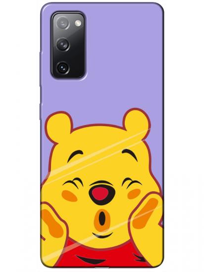 Samsung S20 FE Winnie The Pooh Lila Telefon Kılıfı