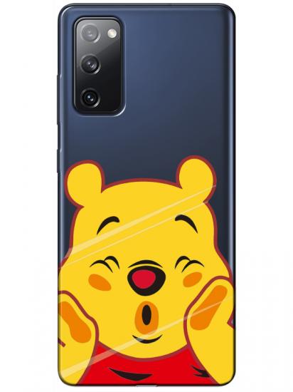 Samsung S20 FE Winnie The Pooh Şeffaf Telefon Kılıfı