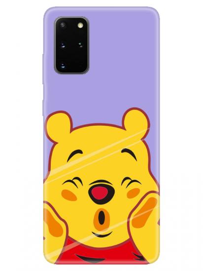 Samsung S20 Plus Winnie The Pooh Lila Telefon Kılıfı