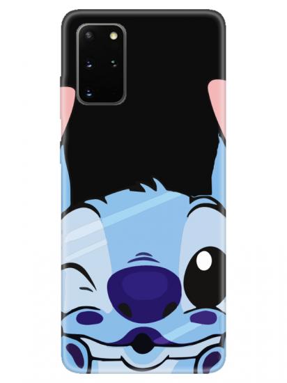 Samsung S20 Plus Stitch Siyah Telefon Kılıfı