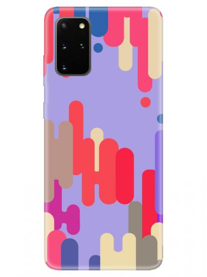 Samsung S20 Plus Pop Art Lila Telefon Kılıfı