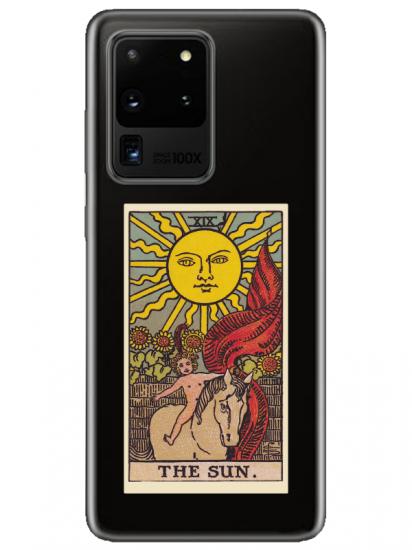 Samsung S20 Ultra The Sun Şeffaf Telefon Kılıfı