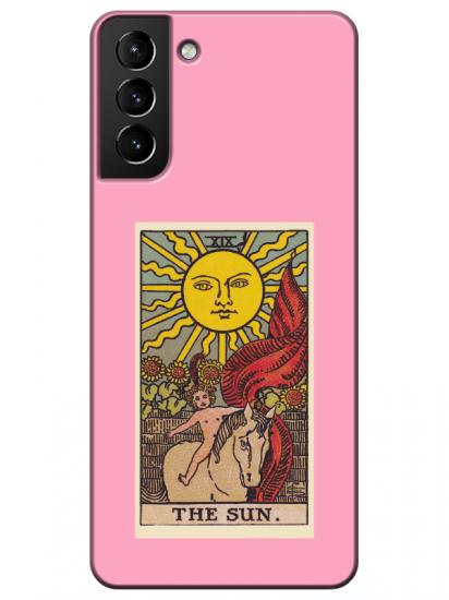 Samsung S21 Plus The Sun Pembe Telefon Kılıfı