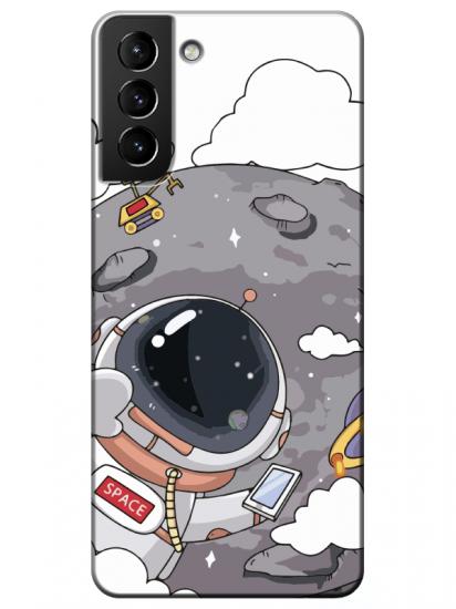 Samsung S21 Plus Astronot Telefon Kılıfı