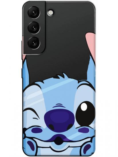 Samsung S22 Stitch Şeffaf Telefon Kılıfı