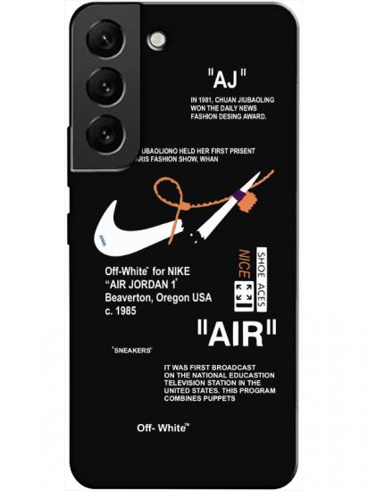 Samsung S22 Nike Air Siyah Telefon Kılıfı