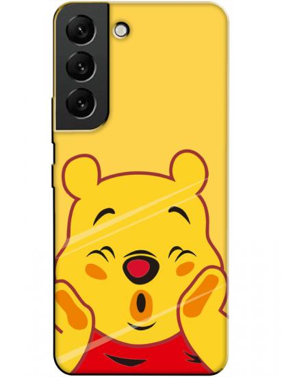 Samsung S22 Plus Winnie The Pooh Sarı Telefon Kılıfı