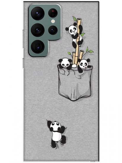 Samsung S22 Ultra Panda Telefon Kılıfı