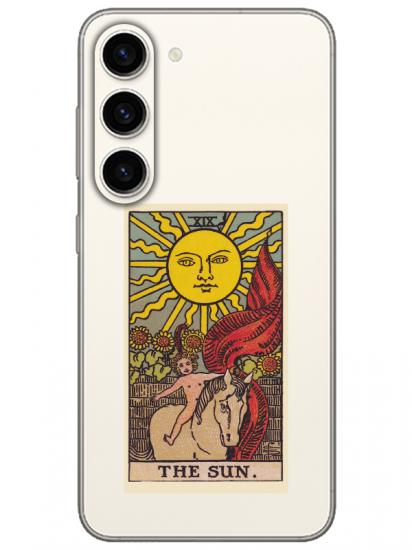 Samsung S23 The Sun Şeffaf Telefon Kılıfı