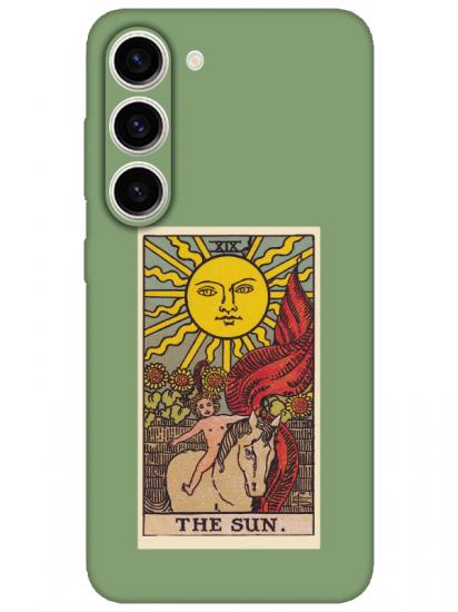 Samsung S23 The Sun Yeşil Telefon Kılıfı