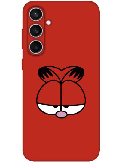 Samsung S23 FE Garfield Kırmızı Telefon Kılıfı