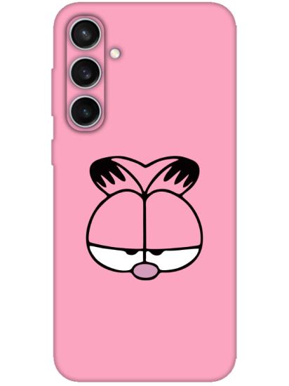 Samsung S23 FE Garfield Pembe Telefon Kılıfı