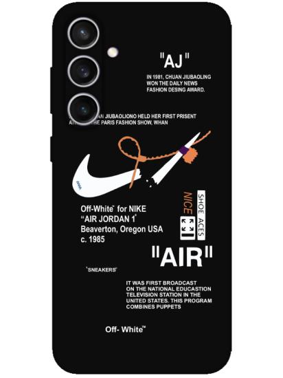 Samsung S23 FE Nike Air Siyah Telefon Kılıfı