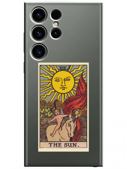 Samsung S23 Ultra The Sun Şeffaf Telefon Kılıfı