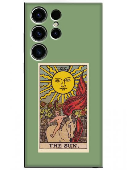 Samsung S23 Ultra The Sun Yeşil Telefon Kılıfı