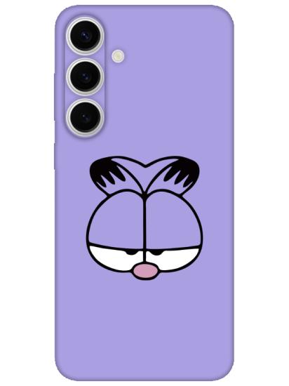 Samsung S24 Plus Garfield Lila Telefon Kılıfı