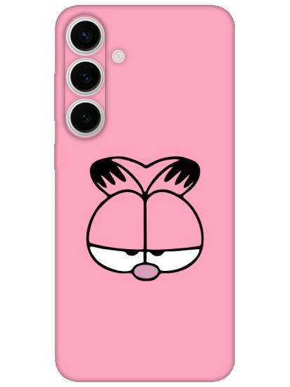 Samsung S24 Plus Garfield Pembe Telefon Kılıfı