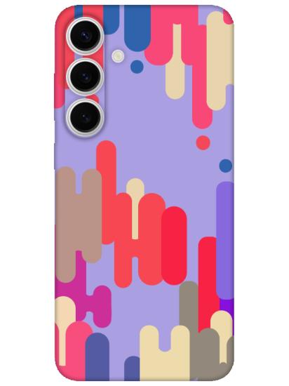 Samsung S24 Pop Art Lila Telefon Kılıfı