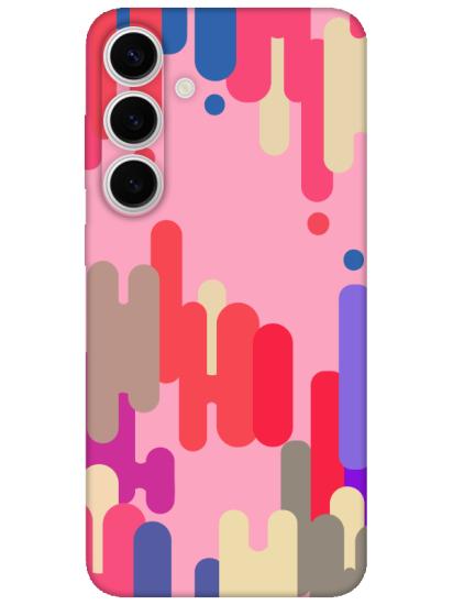 Samsung S24 Pop Art Pembe Telefon Kılıfı