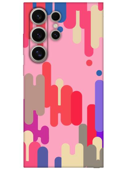 Samsung S24 Ultra Pop Art Pembe Telefon Kılıfı