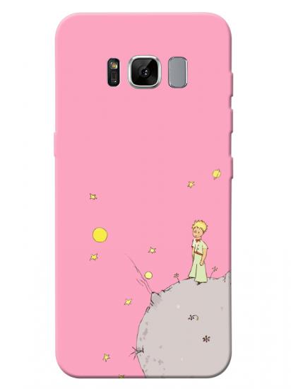 Samsung S8 Küçük Prens Pembe Telefon Kılıfı