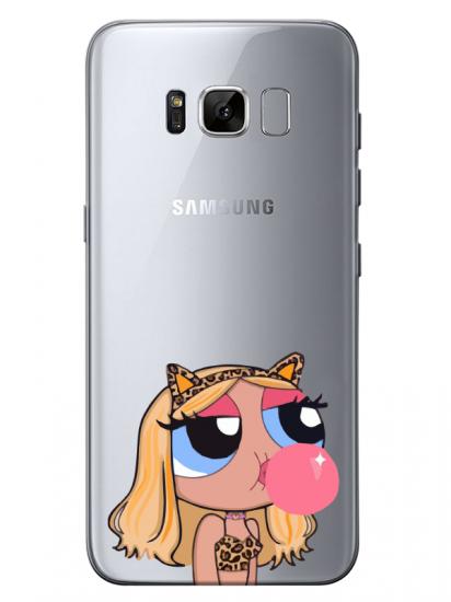 Samsung S8 Powerpuff Girls Şeffaf Telefon Kılıfı