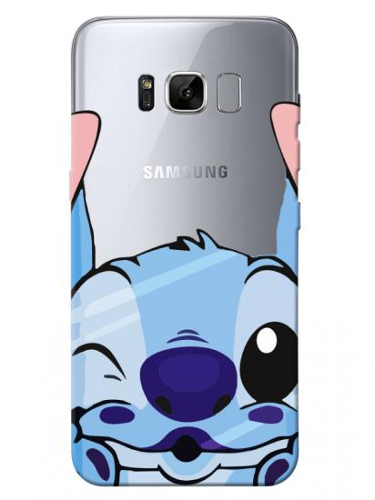 Samsung S8 Stitch Şeffaf Telefon Kılıfı