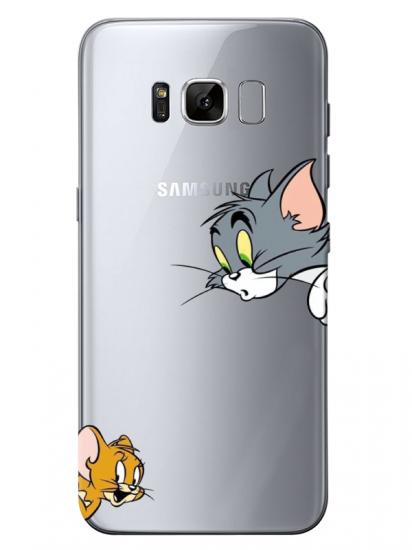 Samsung S8 Tom And Jerry Şeffaf Telefon Kılıfı