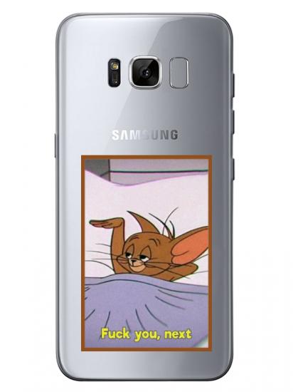 Samsung S8 Jerry Şeffaf Telefon Kılıfı