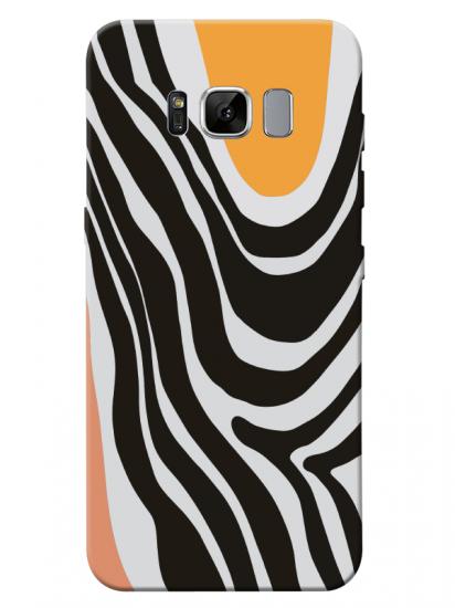 Samsung S8 Zebra Desen Telefon Kılıfı