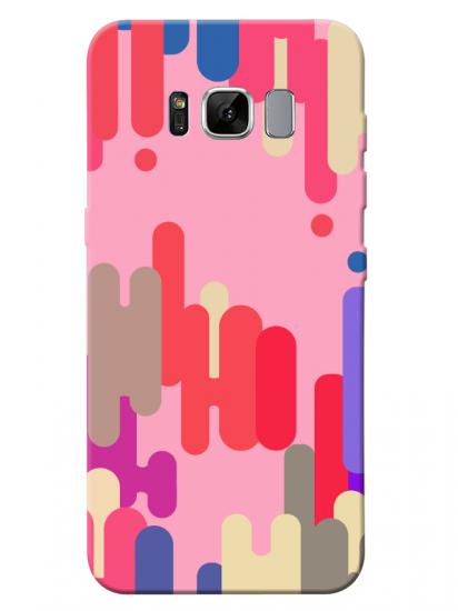 Samsung S8 Pop Art Pembe Telefon Kılıfı