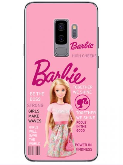 Samsung S9 Barbie Pembe Telefon Kılıfı