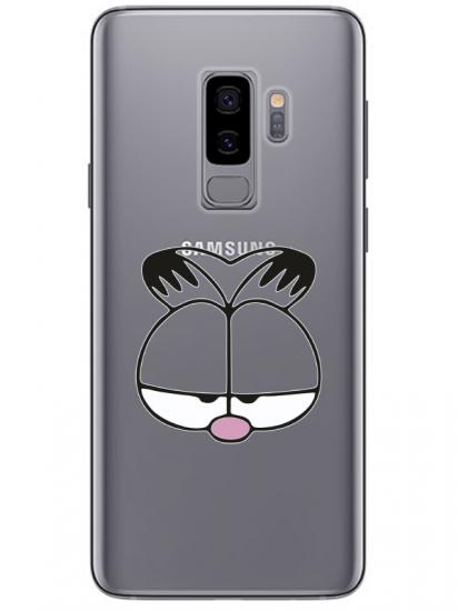 Samsung S9 Garfield Şeffaf Telefon Kılıfı