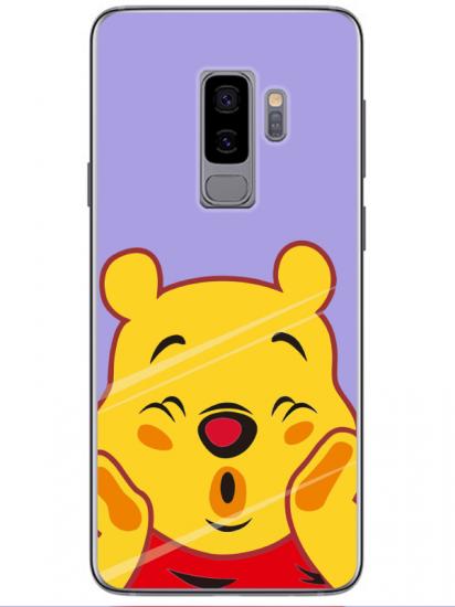 Samsung S9 Winnie The Pooh Lila Telefon Kılıfı